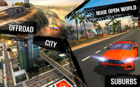اسکرین شات بازی Stunts Car Driving Simulator: Asphalt Speed Racing 2