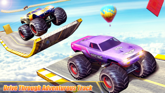اسکرین شات بازی Car Jump Game - Mega Ramp Car Stunt Games 1
