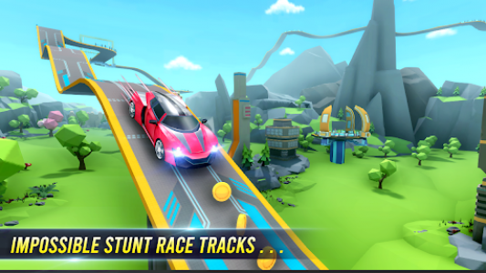 اسکرین شات بازی Mega Ramps - Galaxy Racer 4