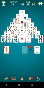 اسکرین شات 4 بازی Offline Solitaire Card Games