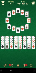 اسکرین شات 3 بازی Offline Solitaire Card Games