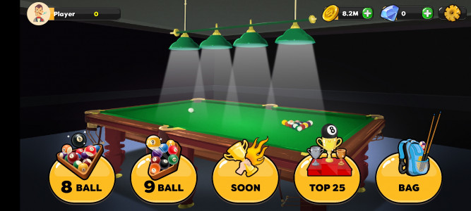 اسکرین شات بازی 8 Ball Billard - Pool Billards 1