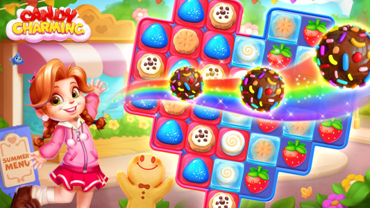 اسکرین شات 5 بازی Candy Charming - Match 3 Games