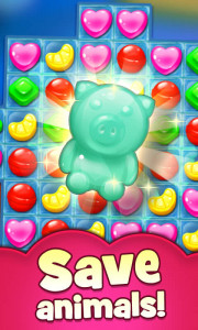 اسکرین شات بازی Crazy Candy Fever-Match 3 Game 1