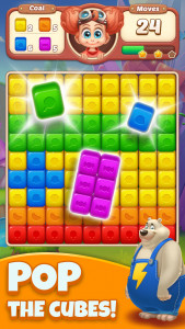 اسکرین شات بازی Cube Blast - Jungle & Puzzle 1