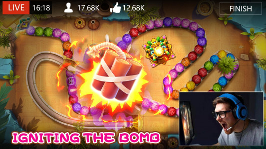 اسکرین شات بازی Marble Dash: Epic Lengend Game 1