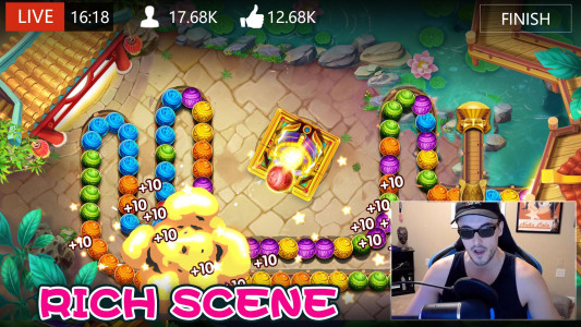 اسکرین شات بازی Marble Dash: Epic Lengend Game 3