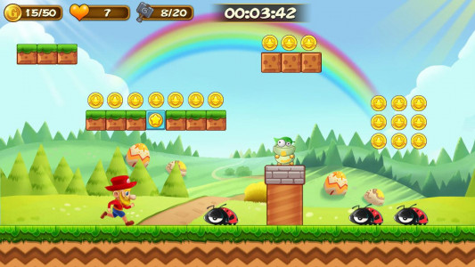 اسکرین شات بازی Super  Adventure of Jabber 1