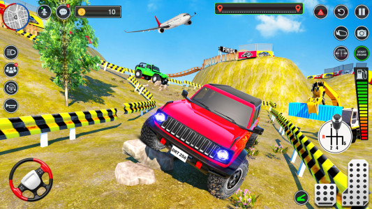 اسکرین شات برنامه Offroad Jeep SUV Driving Games 6