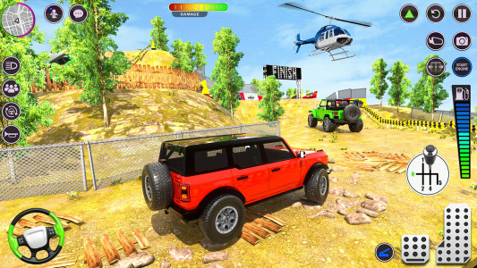 اسکرین شات برنامه Offroad Jeep SUV Driving Games 3