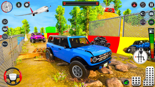اسکرین شات برنامه Offroad Jeep SUV Driving Games 2