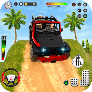 اسکرین شات برنامه Offroad Jeep SUV Driving Games 1