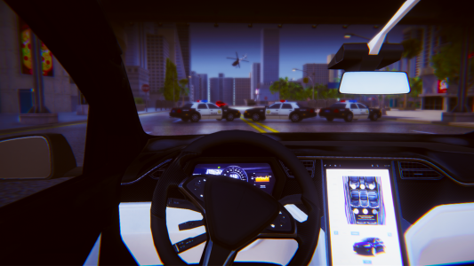 اسکرین شات بازی Electric Car Simulator: Tesla 8