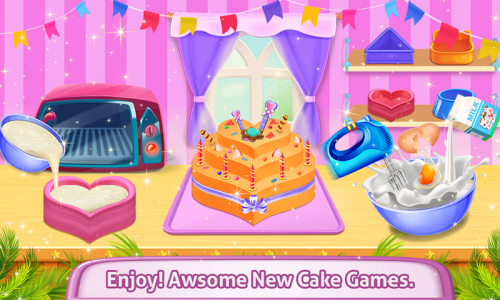 اسکرین شات بازی Cosmetic Makeup Cake Box Game 4