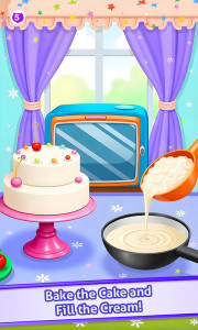 اسکرین شات 4 بازی Chocolate Ice Cream Doll Cake