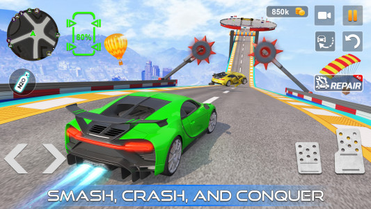 اسکرین شات 4 بازی Car Crash Games Mega Car Games