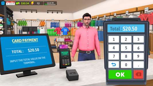 اسکرین شات 5 بازی Garments Shop - Simulator Game