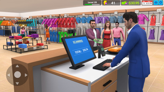 اسکرین شات 4 بازی Garments Shop - Simulator Game