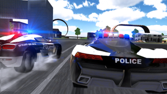 اسکرین شات بازی Extreme Police Car Driving 1