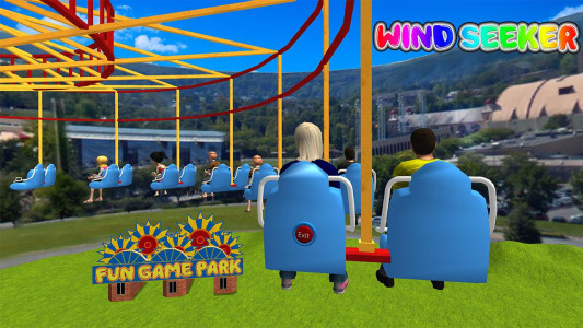 اسکرین شات بازی Virtual Family Amusement Park Fun Game 4