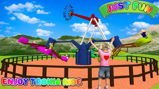 اسکرین شات بازی Virtual Family Amusement Park Fun Game 5