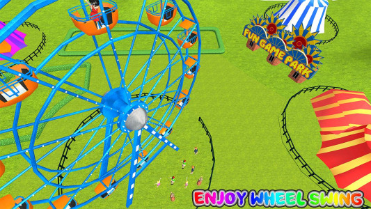 اسکرین شات بازی Virtual Family Amusement Park Fun Game 1