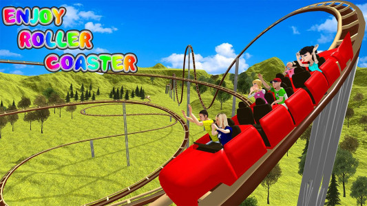اسکرین شات بازی Virtual Family Amusement Park Fun Game 2