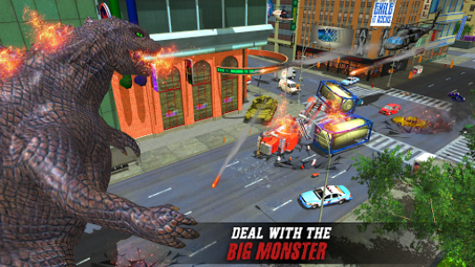 اسکرین شات بازی Godzilla & Kong 2021: Angry Monster Fighting Games 2