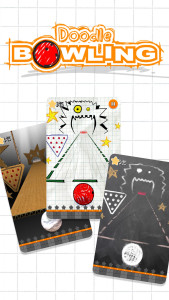 اسکرین شات 1 برنامه Doodle Bowling