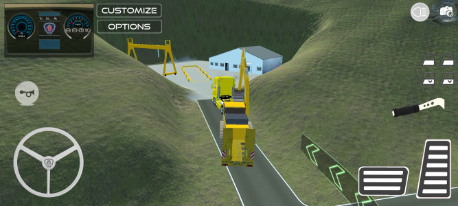 اسکرین شات 5 بازی Dangerous Roads Trucker
