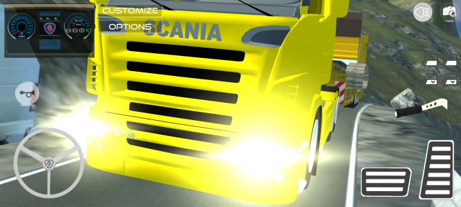 اسکرین شات 7 بازی Dangerous Roads Trucker