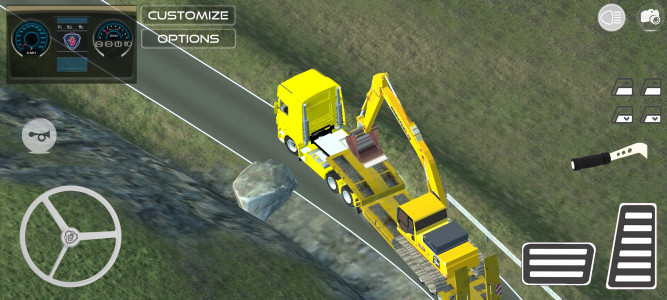 اسکرین شات 4 بازی Dangerous Roads Trucker