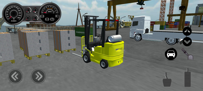 اسکرین شات بازی Forklift Truck Load And Drive 3