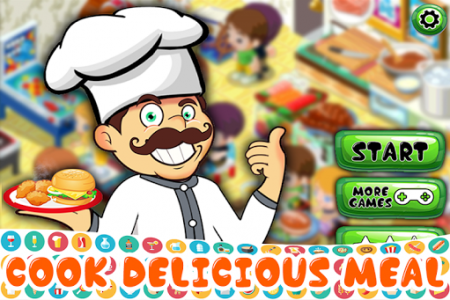 اسکرین شات بازی Fast Food Cooking Journey Chef Cooking Game 1
