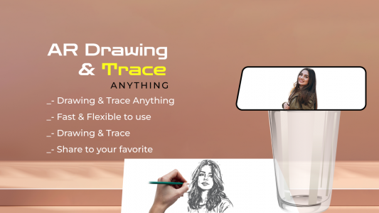 اسکرین شات برنامه AR Draw Sketch & Trace Doodle 4