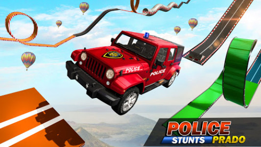 اسکرین شات برنامه Police Car Prado Stunt Games 6