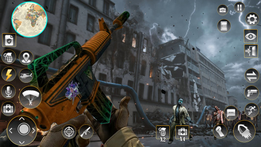 اسکرین شات بازی Zombie Gun Games FPS Shooting 2