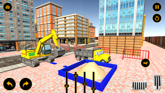 اسکرین شات بازی Digger Construction Game 1