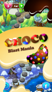 اسکرین شات بازی Chocolate Candy Blast Mania Crush Match 3 Game 1