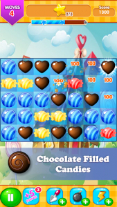 اسکرین شات بازی Chocolate Candy Blast Mania Crush Match 3 Game 5