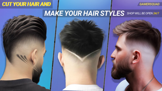 اسکرین شات بازی Barber Shop 3d Hair Cut Games 5