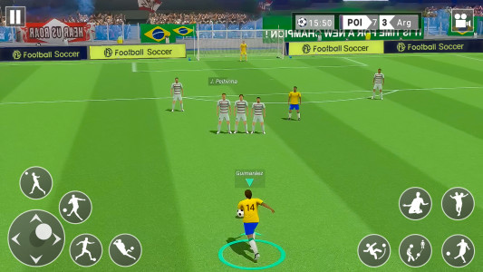 اسکرین شات بازی Football Games Soccer 2023 2