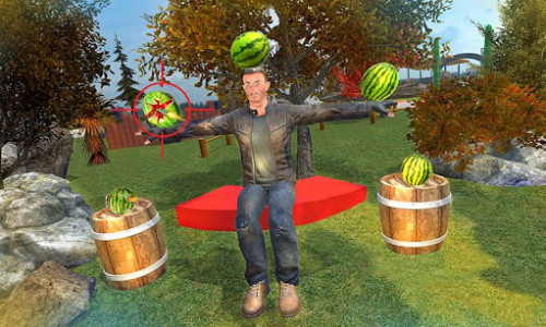 اسکرین شات بازی Expert Watermelon Target Shooting Challenge 1