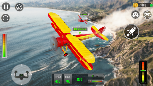 اسکرین شات 2 بازی Airplane Simulator Flight 3D