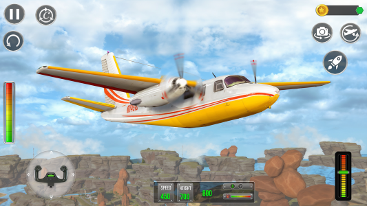 اسکرین شات 5 بازی Airplane Simulator Flight 3D