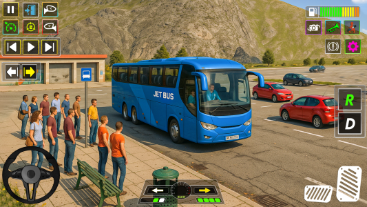 اسکرین شات 2 بازی Bus Simulator GT Bus Game