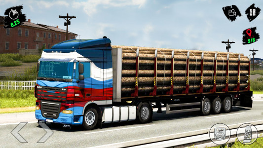 اسکرین شات بازی Real Truck Drive Simulator 3D 1