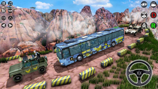 اسکرین شات بازی Army Bus Simulator Bus Driving 5