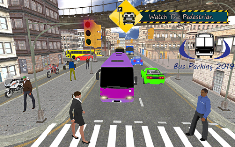 اسکرین شات بازی Heavy Bus Parking Simulator: Free Game 6