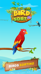 اسکرین شات 1 بازی Bird Sort : Color Puzzle Games